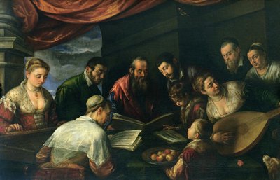 The Concert, c.1590 by Leandro da Ponte Bassano